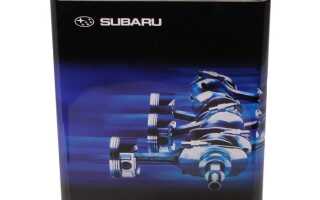 Обзор автомасла Subaru 5w30