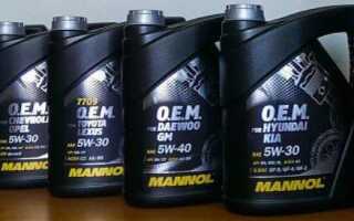 Отзывы автомобилистов о масле Манол 5w30