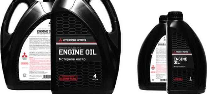 Обзор автомасла Митсубиси 5w30