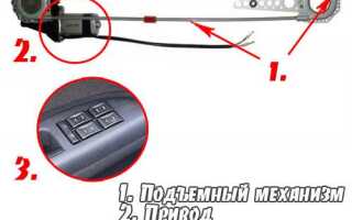 Неработающие стеклоподъемники: причины и способы устранения поломки