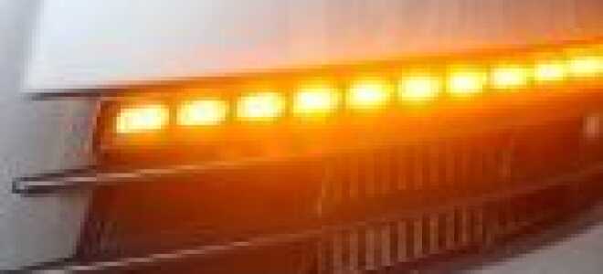 Мастер-класс по изготовлению динамических «бегущих» поворотников