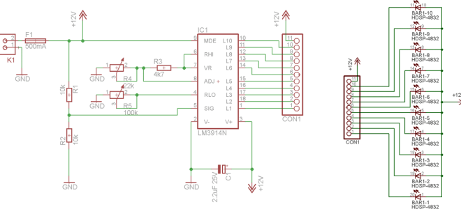 Собираем светодиодный индикатор напряжения для авто своими силами
