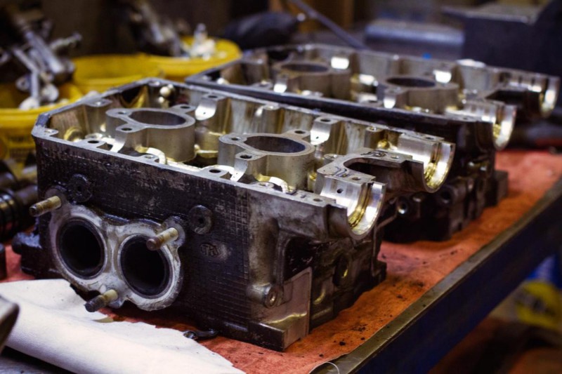 Демонтированная ГБЦ Демонтированная ГБЦ