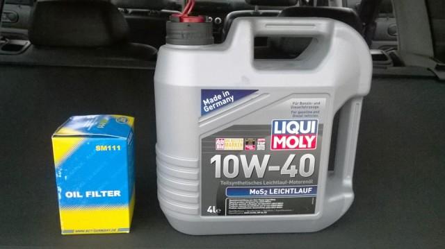 Моторное масло Liqui Moly MoS2 в четырехлитровой упаковке 