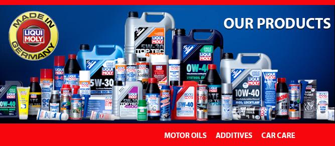 Продукция бренда Liqui-Moly