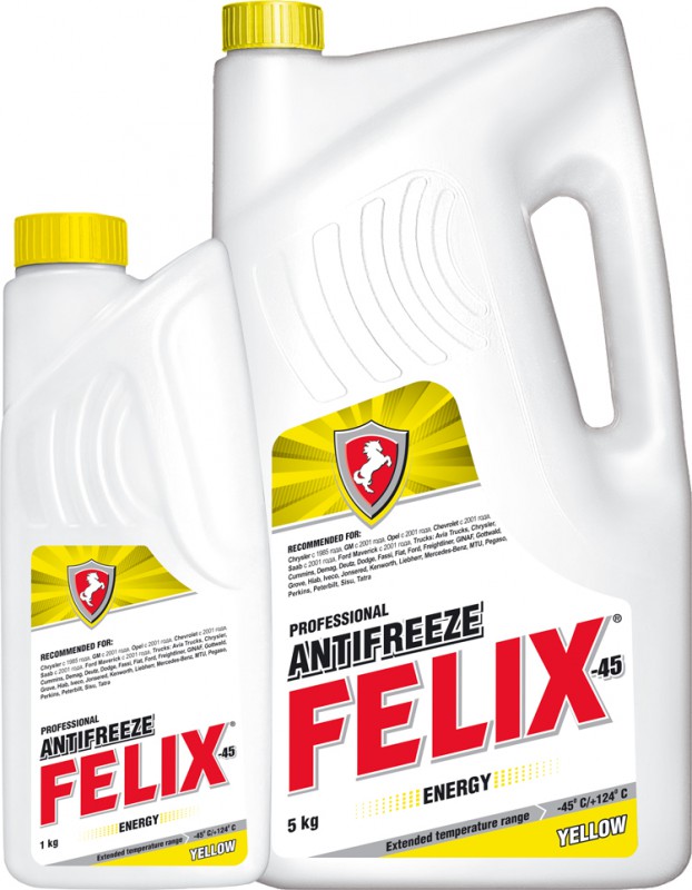 Желтая ОЖ от фирмы Felix