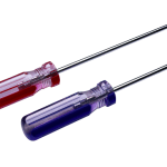 Плоская и крестовая отвёртки