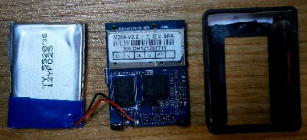 GPS-устройство Мини А8 в разобранном виде