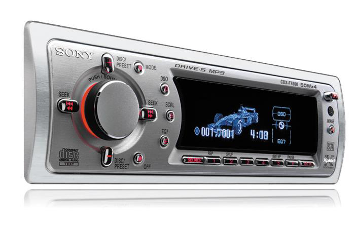 Автомобильная магнитола Sony CDX F7500