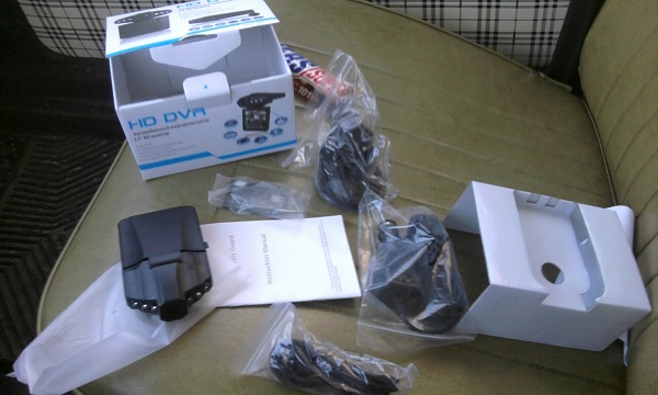 Комплектация устройства DVR-127 