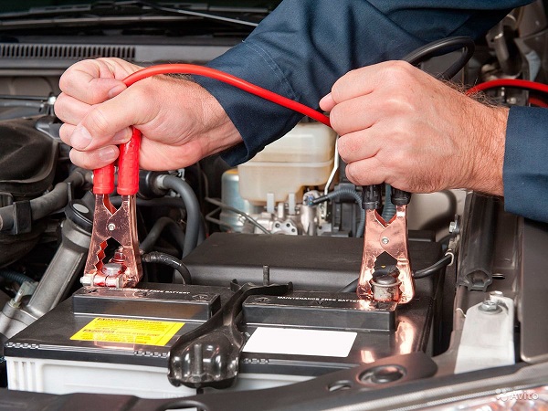 Подключение к клеммам АКБ